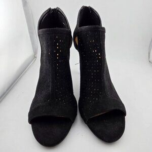 Christian Siriano for Payless Black Open-Toe Pumps – Size 7.5 – 4” Heel